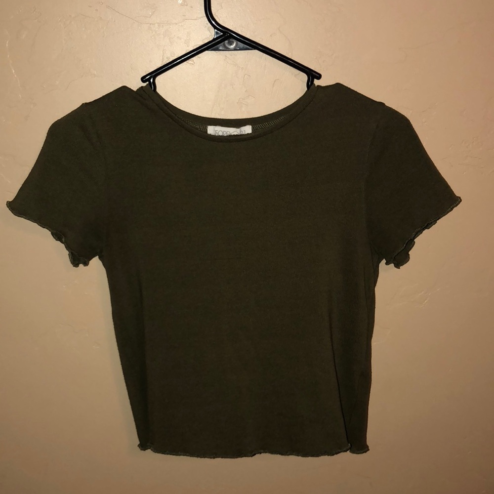 Cropped shirt